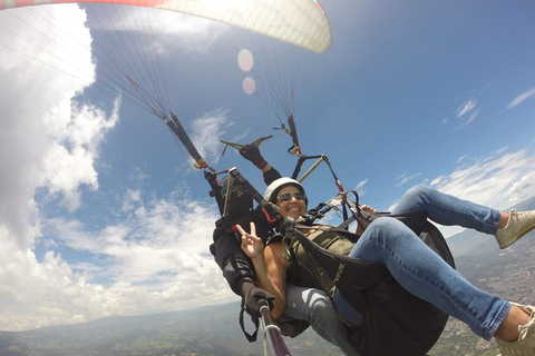 Paragliding Tour from Medellin with GoPro Photos and Videos