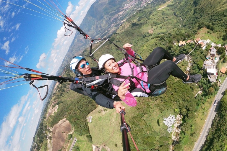 Paragliding Tour from Medellin with GoPro Photos and Videos
