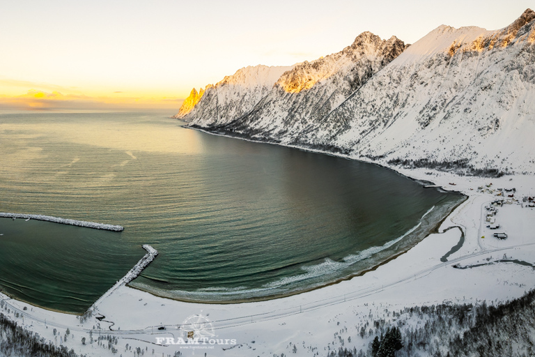 Desde Tromsø: Senja y Kvaløya, excursión ártica de un día con almuerzo