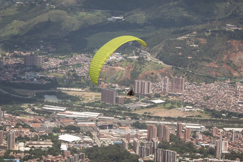 Paragliding Tour from Medellin with GoPro Photos and Videos