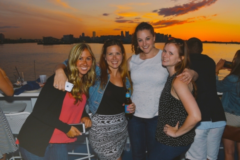 Boston: cruise bij zonsondergang met commentaar