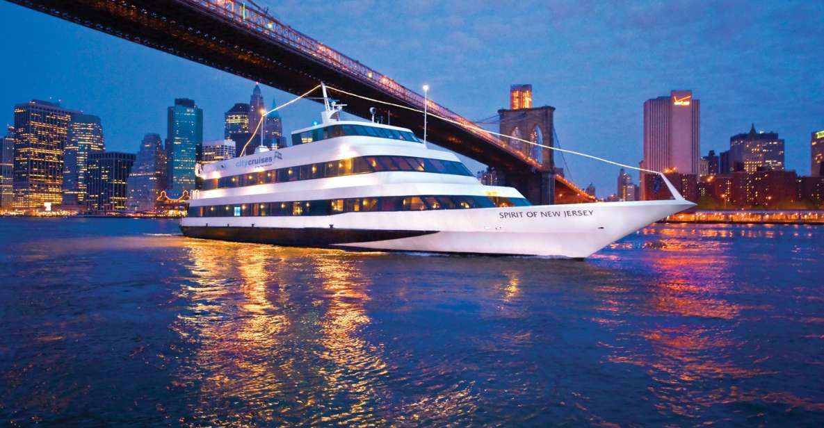 New York: Buffet Lunch or Dinner Cruise from New Jersey