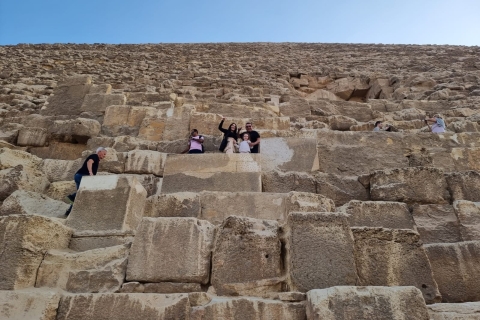 Volledige dagtour naar de piramides van Gizeh en de sfinx, Sakkara en Memphis
