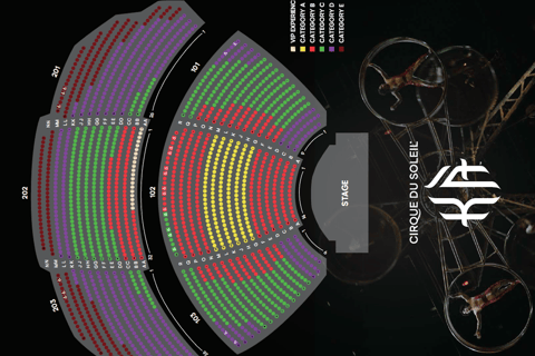 Las Vegas: KÀ vom Cirque du Soleil im MGM Grand TicketKategorie A Sitze