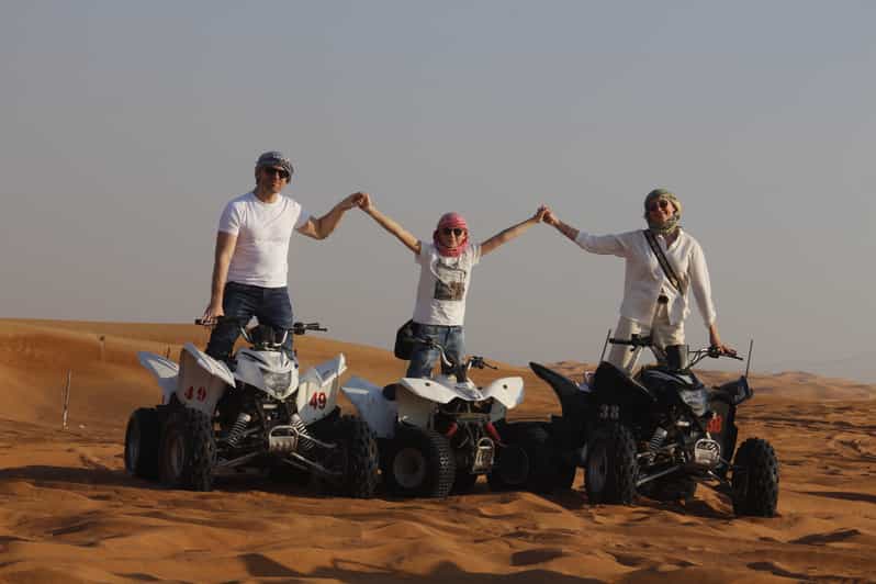 Dubai ATV Quad Bike Rental with Desert Camp Experience GetYourGuide