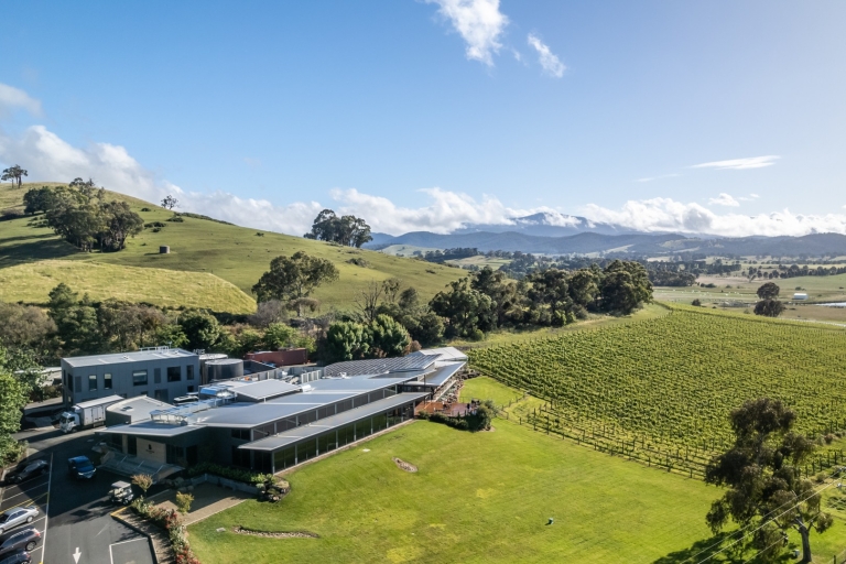 Winery Lunch by Helicopter to Balgownie Estate Yarra Valley