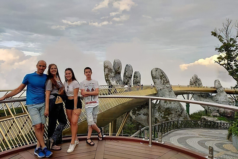 Collines de Bà Nà et pont d'or : Circuit depuis Hoi An et DanangVisite de Bana en petit groupe - Billet d'entrée inclus