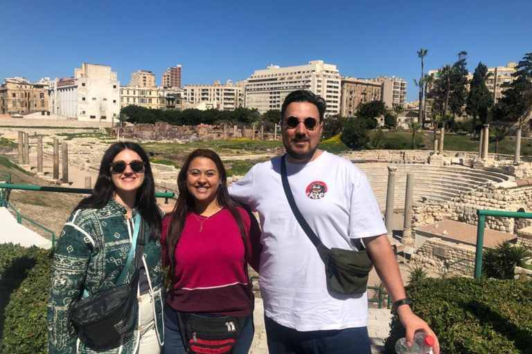 Alexandria: Guia turístico ao vivo de pontos turísticos históricosAlexandria: guia turístico ao vivo com pontos turísticos guiados