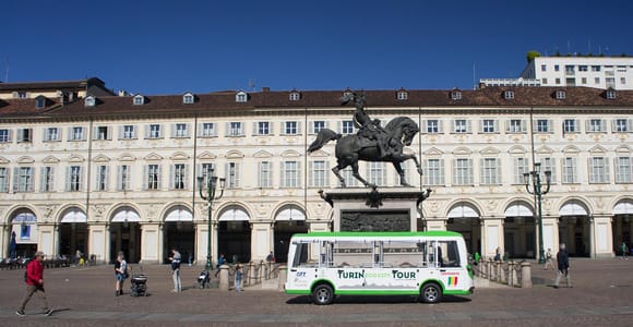 Turin: City Electric Bus Tour with Interactive Audio Guide
