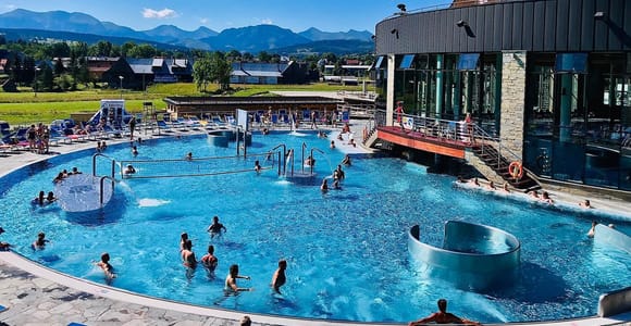 From Krakow: Chochołowskie Thermal Baths Ticket and Transfer