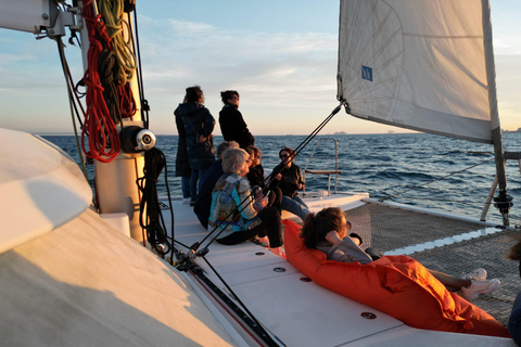 Barcelona Best Sunset Cruise in a Luxury Catamaran