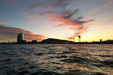 Barcelona Best Sunset Cruise in a Luxury Catamaran