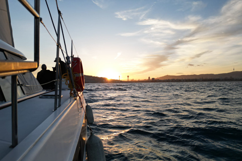 Barcelona Best Sunset Cruise in a Luxury Catamaran