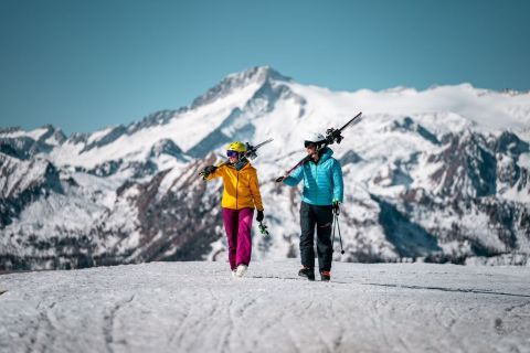 Pinzolo: Dolomiti di Brenta Ski Tour with Ski Pass Included