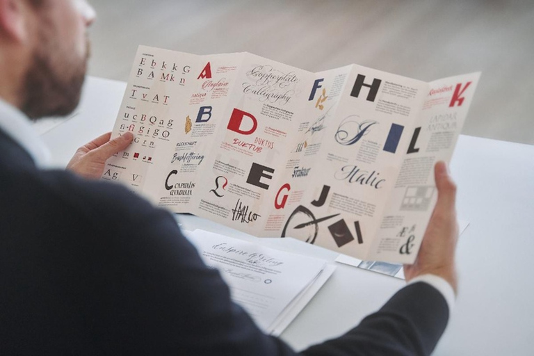 Hamburg: Creative writing classes at MONTBLANC HAUS Hand lettering workshop in German