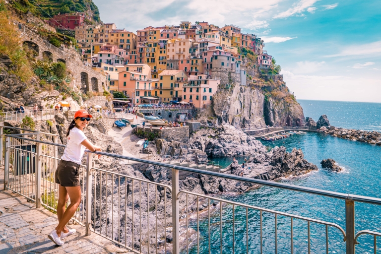 Florencja: Cinque Terre Day TourJednodniowa wycieczka do Cinque Terre bez promu i pociągu po włosku