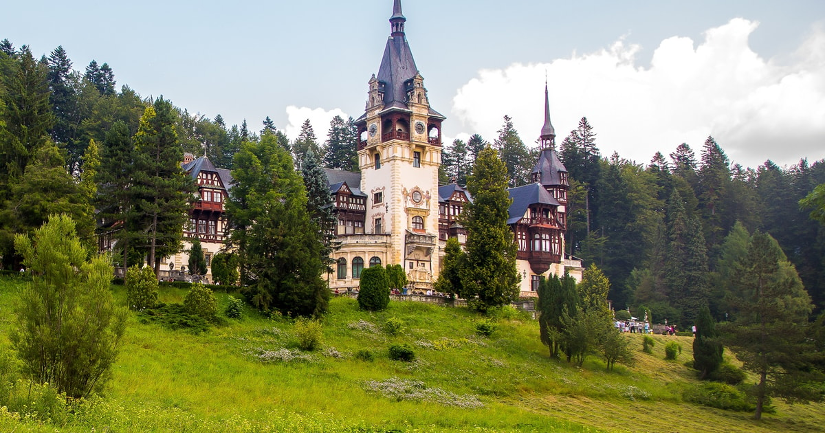 From Bucharest Bran Castle And Pele Castle Guided Day Trip Getyourguide