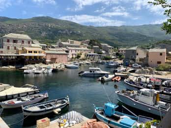 Entre Calvi et Ile Rousse: Cap Corse-dagstur med båt