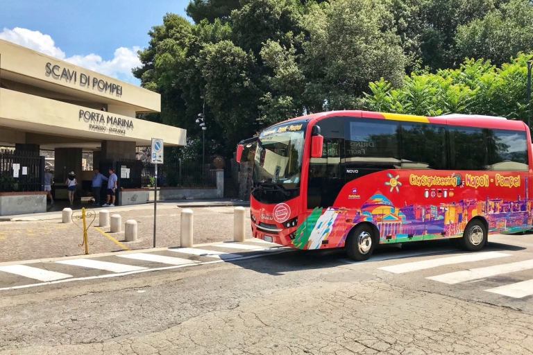 Napels: shuttlebus naar PompeiiShuttlebus naar Pompeii - vertrek om 09:20 uur