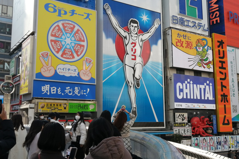 Visite à pied des 5 sites incontournables d'Osaka et déjeuner de Ramen