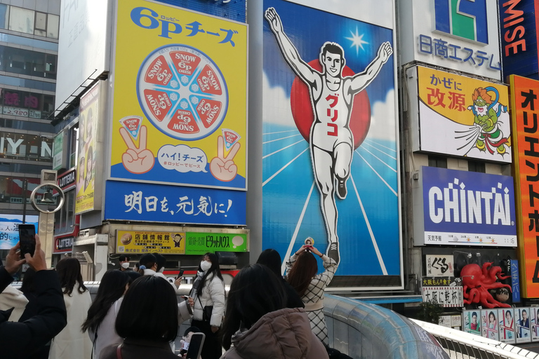 Visite à pied des 5 sites incontournables d'Osaka et déjeuner de Ramen