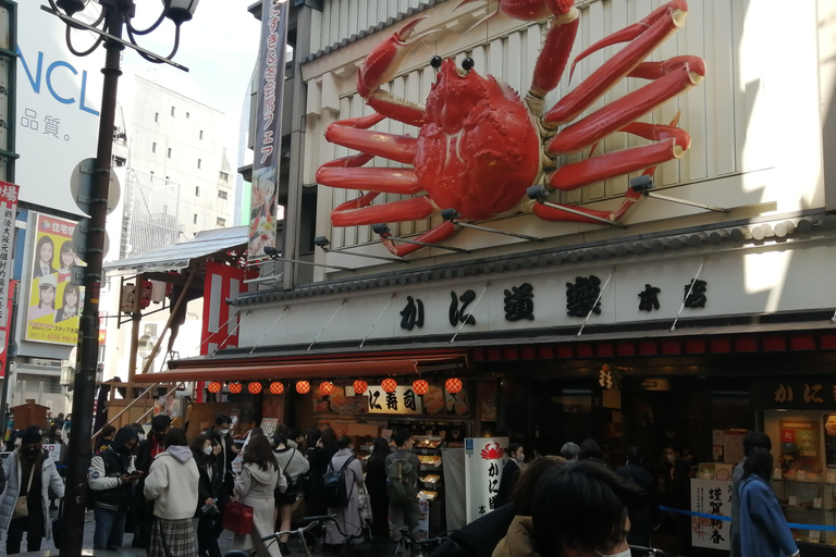 Visite à pied des 5 sites incontournables d'Osaka et déjeuner de Ramen