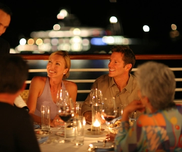 Wave Dancer Deluxe Night cruise with Fireworks (Adults Only)