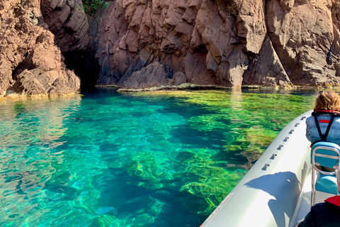 Från Sant Ambroggio: Scandola, Girolata &amp; Calanques de Piana