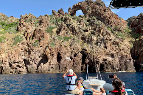 Från Sant Ambroggio: Scandola, Girolata &amp; Calanques de Piana