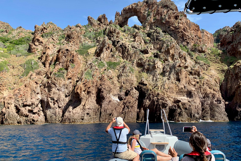 Från Sant Ambroggio: Scandola, Girolata &amp; Calanques de Piana