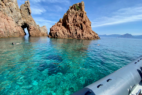 From Sant Ambroggio: Scandola, Girolata &amp; Calanques de Piana