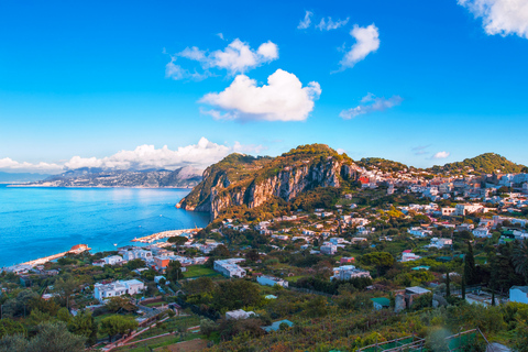 Från Sorrento: Dagsutflykt med båt till ön Capri