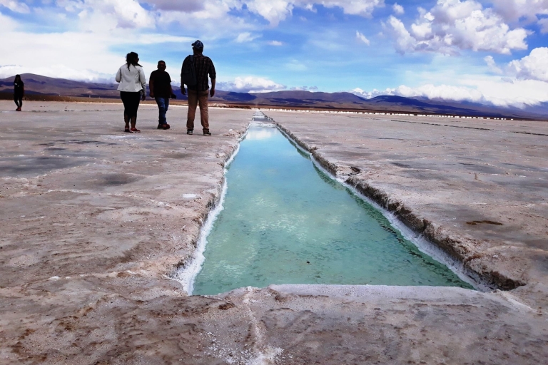 From Salta: Full-Day Trip to Salinas Grandes and Purmamarca Day Trip to Salinas Grandes and Purmamarca with Pickup