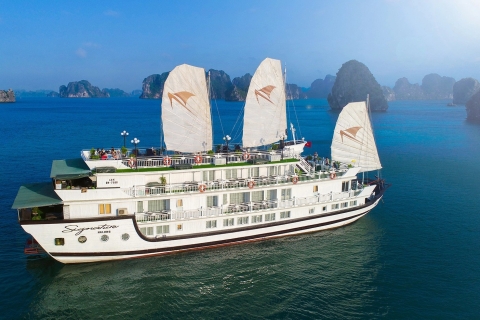 Bai Tu Long Bay - 2D1N - 5* Cruise - Gratis kajakkenCruise met transfer vanuit Hanoi