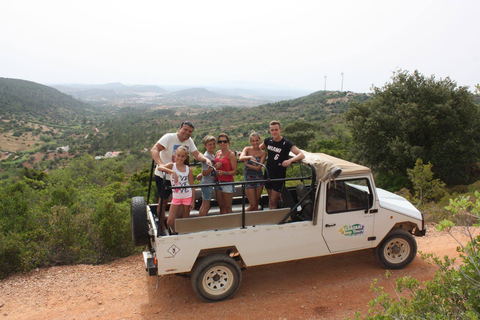 Von Albufeira aus: 4x4 Off-Road-Safari und Weinverkostung im Weinberg