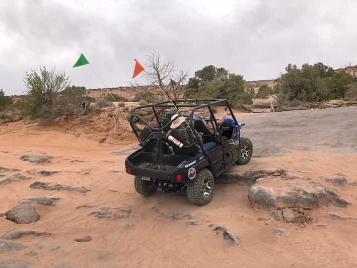 Moab 4,5 uur durende zelfrijdende Hells Revenge & Fins N'Thingstour