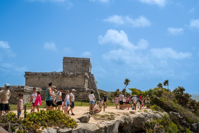 Visit Quintana Roo Tulum Ruins, Sea Turtles & Cenote Day Tour in Cancún