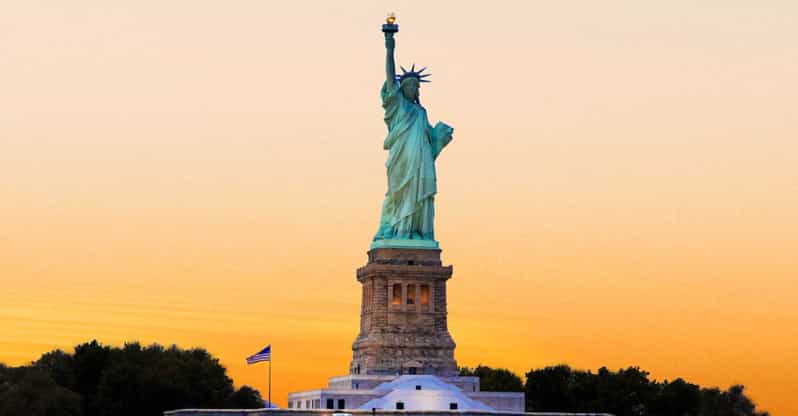 Nyc Croisière Au Coucher Du Soleil Sur La Statue De La Liberté Billet Skip The Line