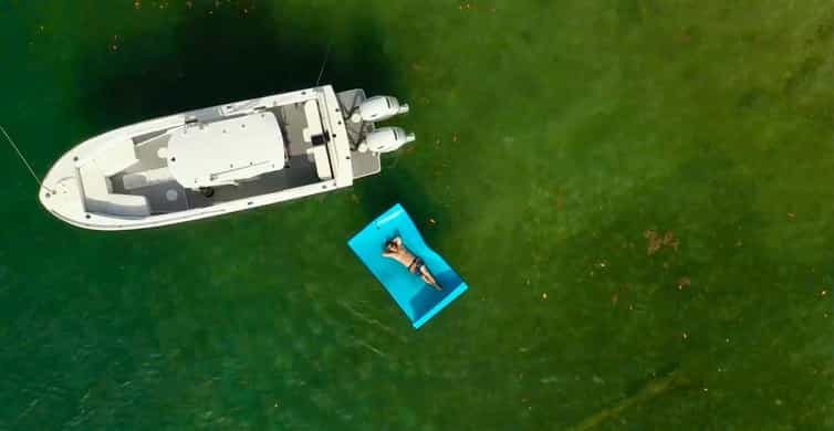 Miami: 4-Hour Island Hopping Boat Trip with Floating Mat photo 3