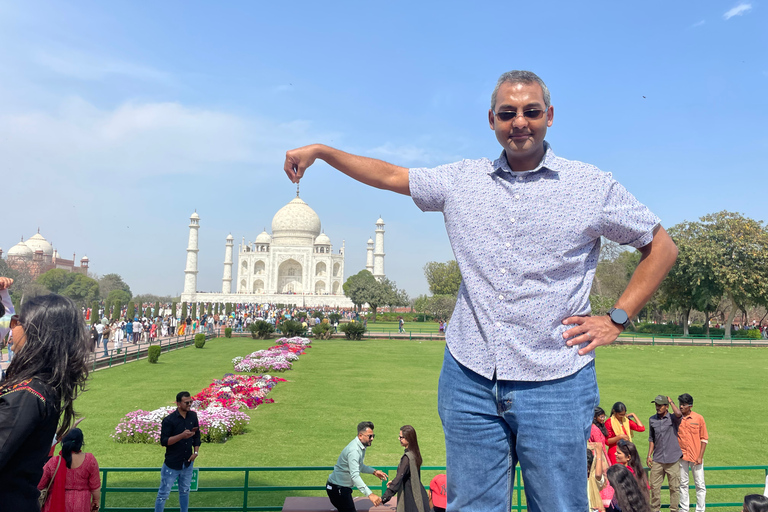 Visite privée du Taj Mahal au lever du soleil