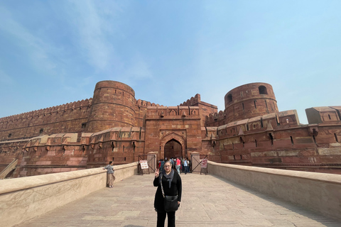 Visite privée du Taj Mahal au lever du soleil