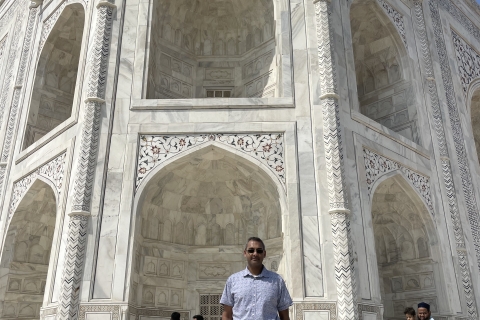 Visite privée du Taj Mahal au lever du soleil