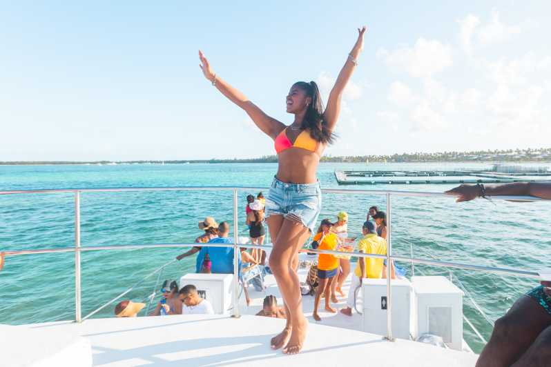 Punta Cana: Party Boat with Snorkeling at a Natural Pool | GetYourGuide