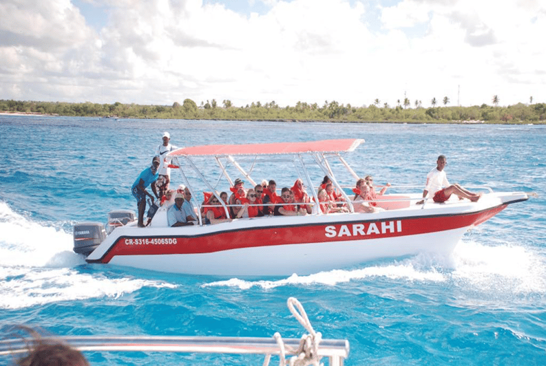 catamaran to saona island