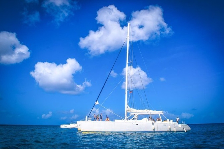Vanuit Punta Cana: catamarantour van een hele dag op het eiland Saona