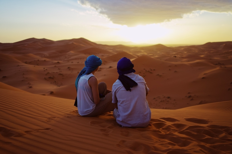 De Fès à Marrakech : Voyage de luxe de 3 jours dans le désert à MerzougaDe Fezt à Marrakech : Voyage de luxe de 3 jours dans le désert à Merzouga