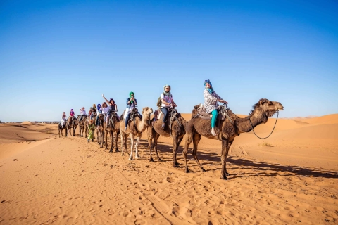 De Fès à Marrakech : Voyage de luxe de 3 jours dans le désert à MerzougaDe Fezt à Marrakech : Voyage de luxe de 3 jours dans le désert à Merzouga