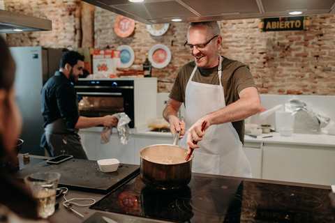 Madrid: Paella & Tapas Cooking Class with Local Market Visit