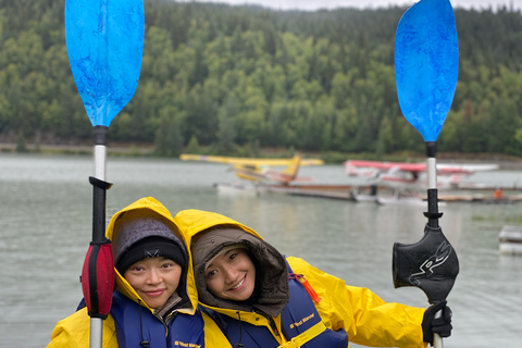 Seward Area Glacial Lake Kayaking Tour 1.5 hr from Anchorage Moose Pass: Kayaking Tour on Glacial Trail Lake