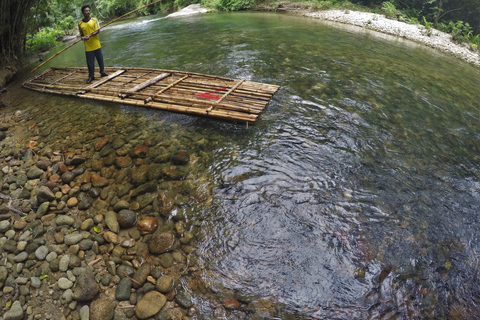 Phuket: Khao Lak Bamboo Rafting, Park, and Waterfall Tour